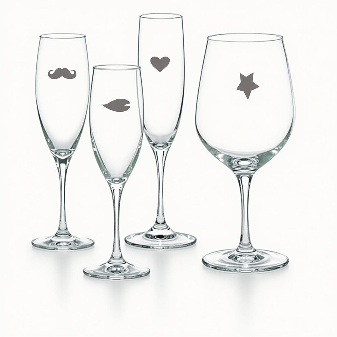 Stainless Steel Wine Glass Markers